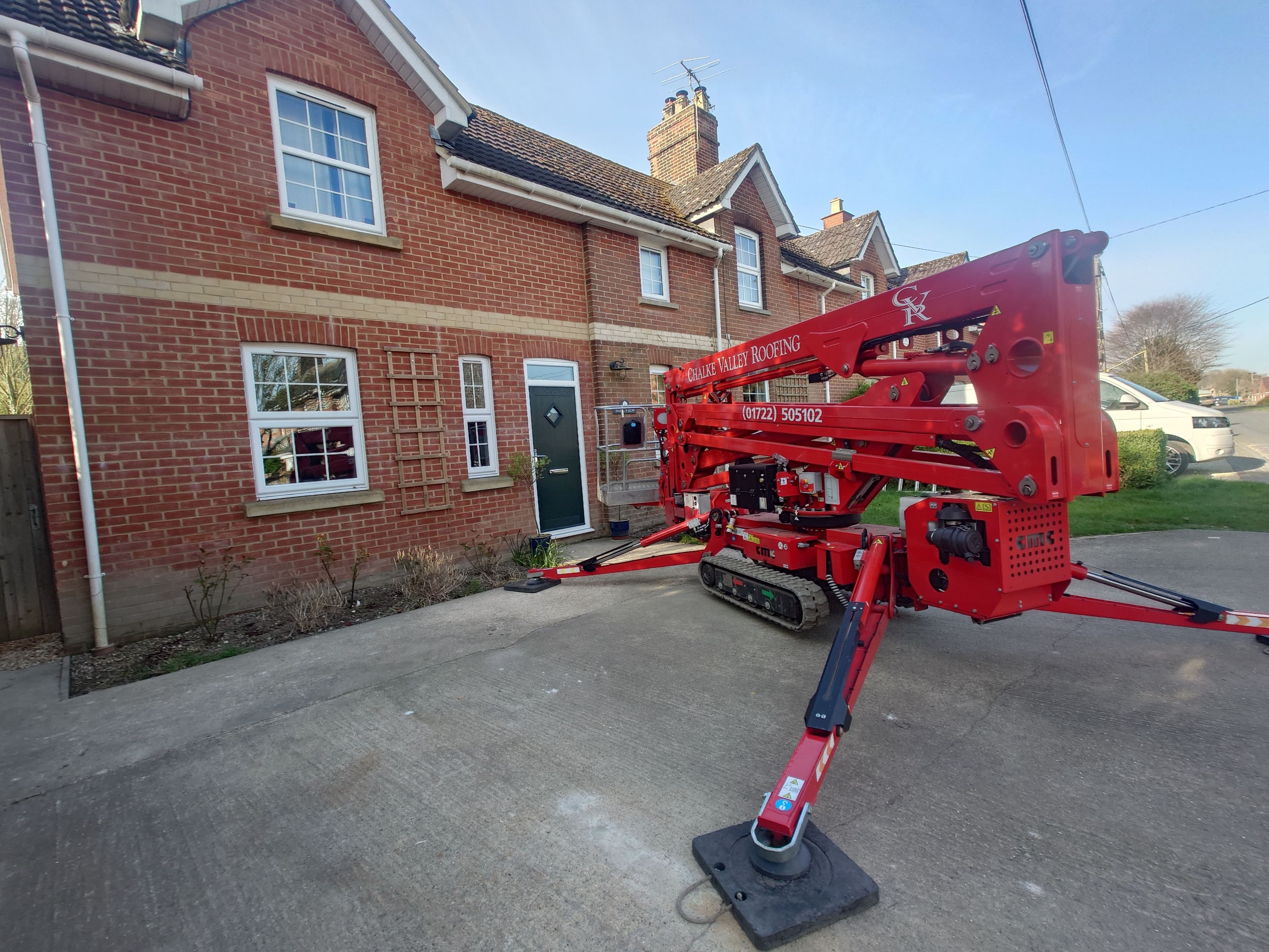 Double roof clean and biocide